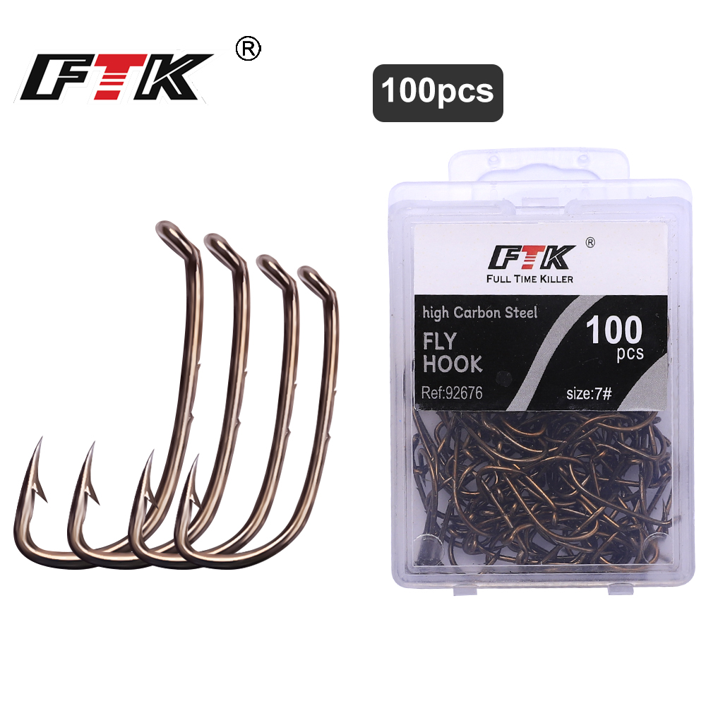 Fishing Hook Circle - FTK Baitholder ami da pesca 100Pcs