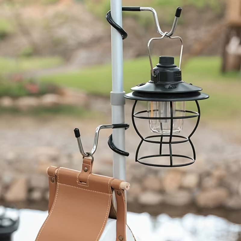 Fishing Hook - Ganci per Supporto Lampada in Acciaio