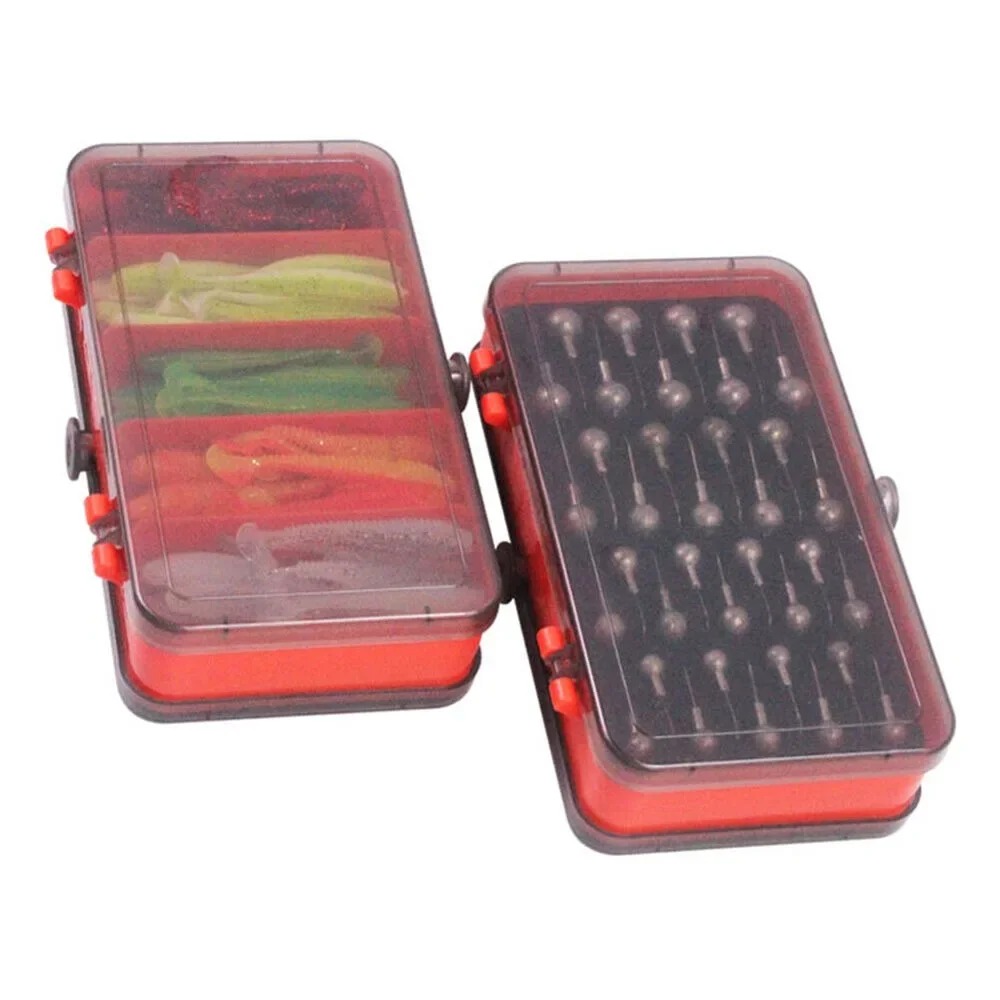 Fishing Hook Jig - Scatola Portatile a Doppia Faccia per