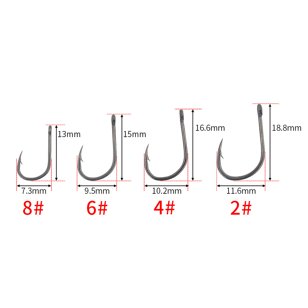 Fishing Hook - ABST 50 pezzi di ami da