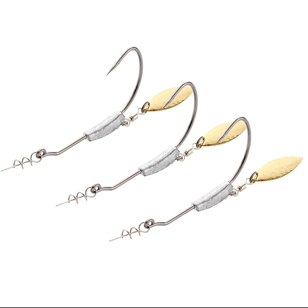 Fishing Hook Offset - ATUENO 4pcs ami da pesca Offset