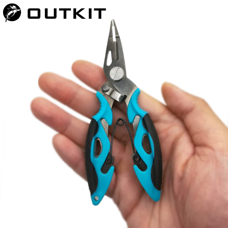 Fishing Hook Remover - OUTKIT Pinza da pesca multifunzionale Taglia