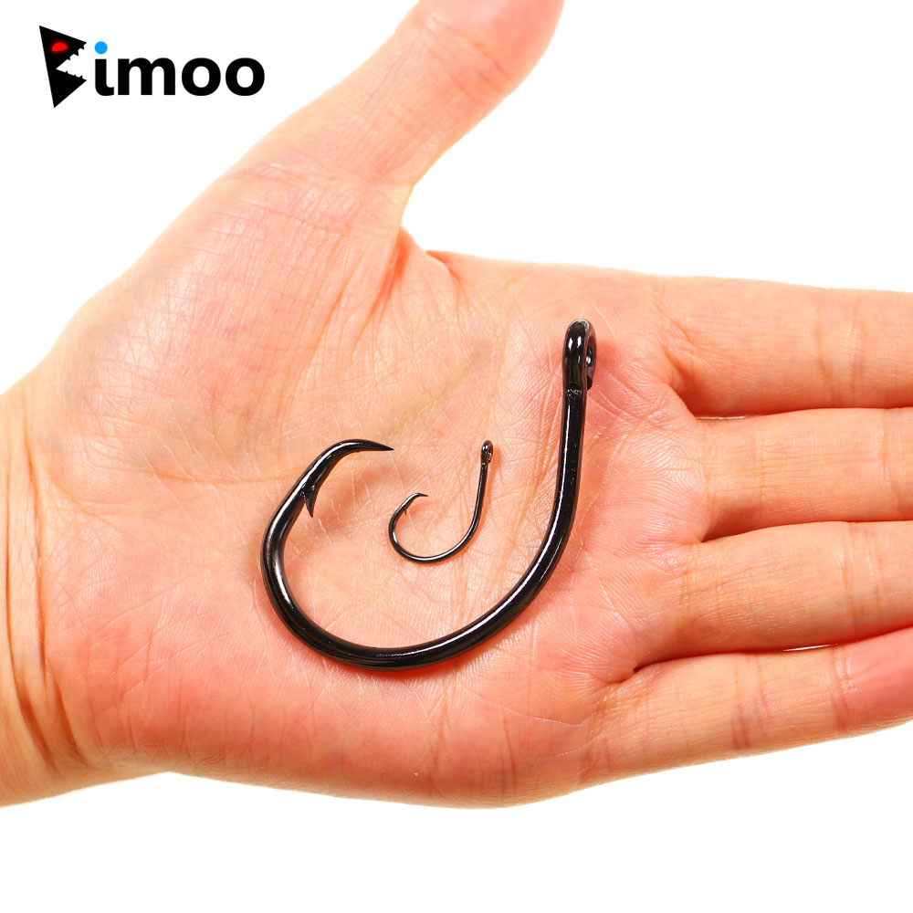 Fishing Hook Circle - Bimoo 5 pezzi # 4 ~