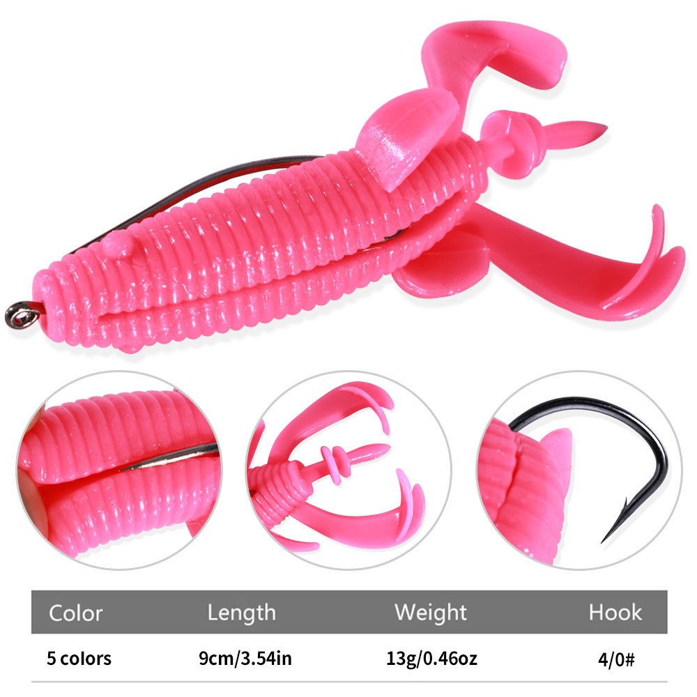 Fishing Hook Weedless - Esca Artificiale Galleggiante a Forma di