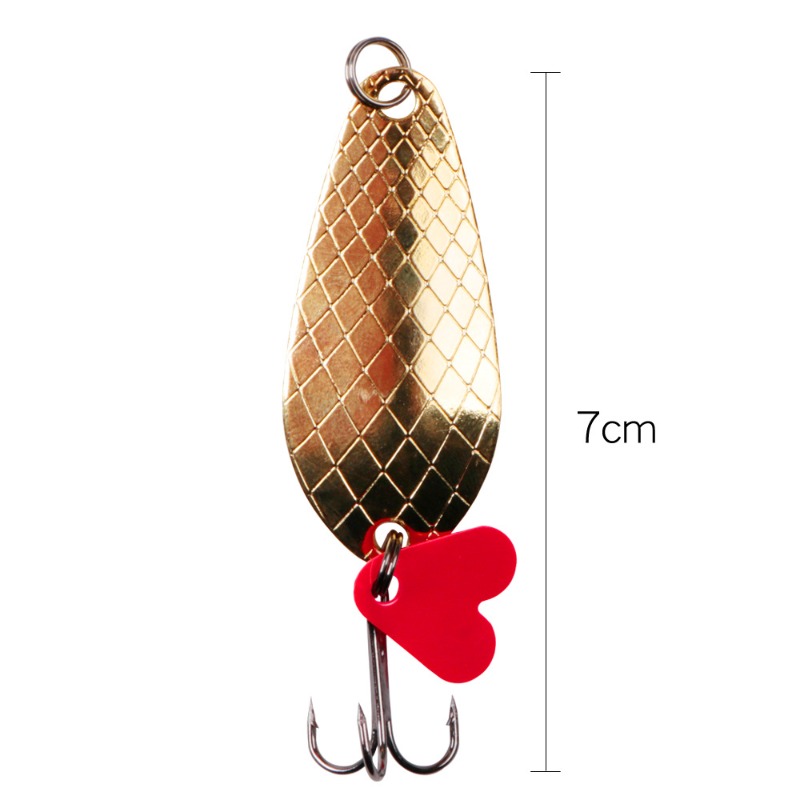 1PCS Metallo Jigging Spinner C - Fishing Hook Treble recensione e prezzo