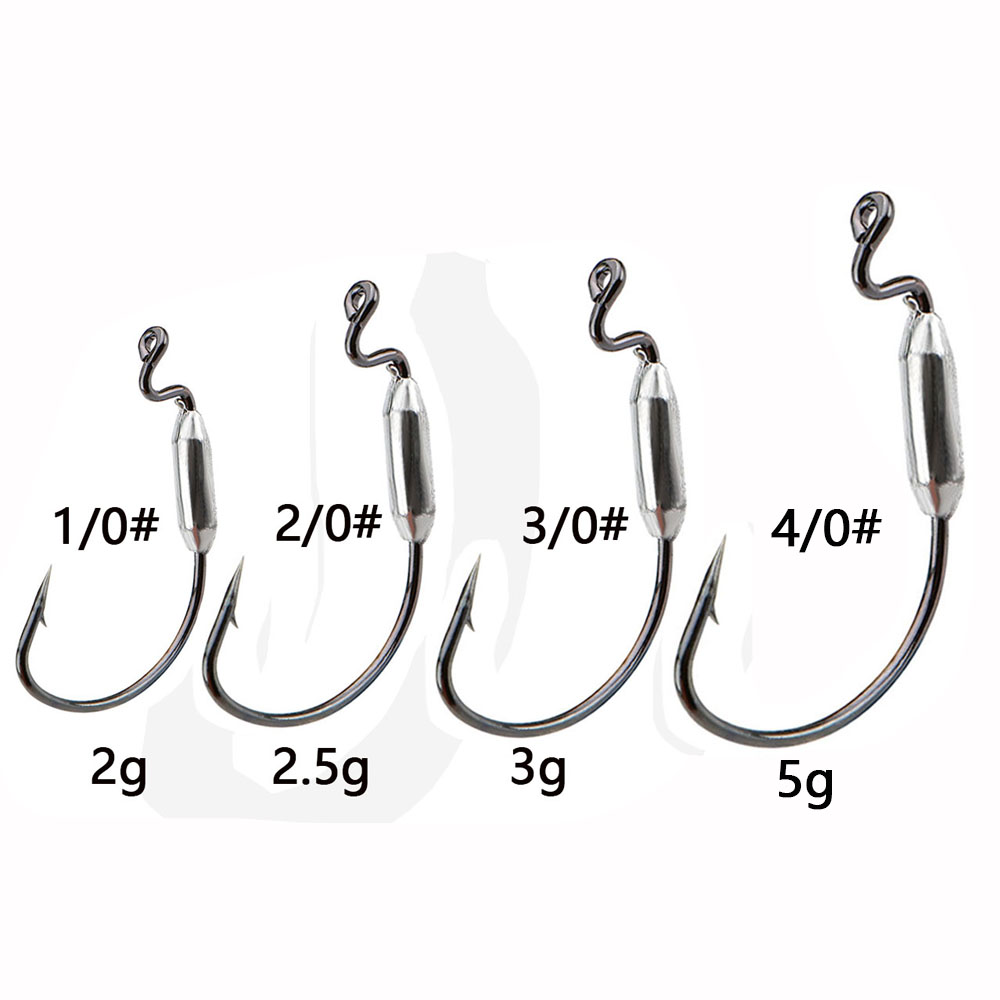 Esca per vermi morbida da 5 pe - Fishing Hook Offset recensione e prezzo