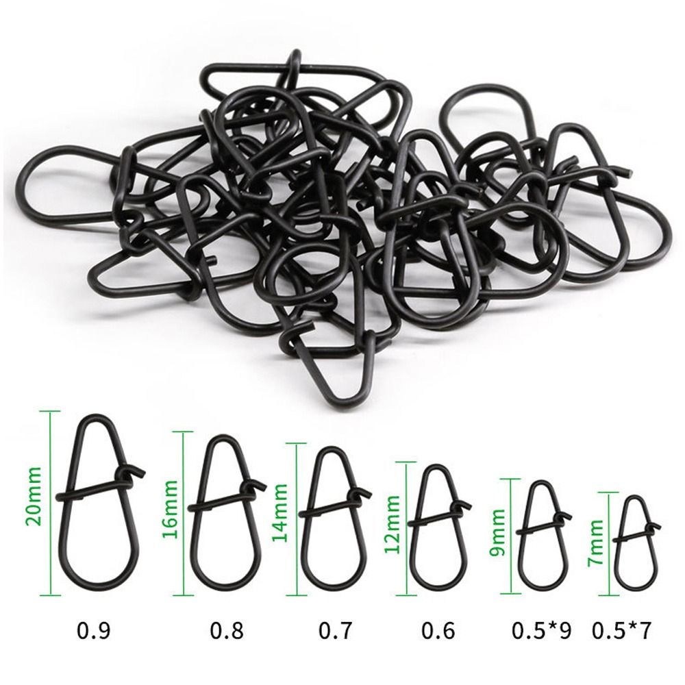 100 Pz/lotto Nero Opaco A Scat - Fishing Hook Box recensione e prezzo