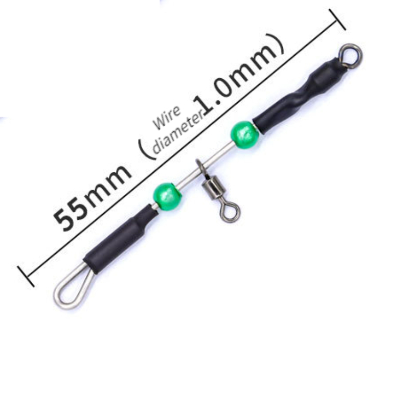5 pz girevole filo di acciaio  - Fishing Hook Stainless Steel recensione e prezzo