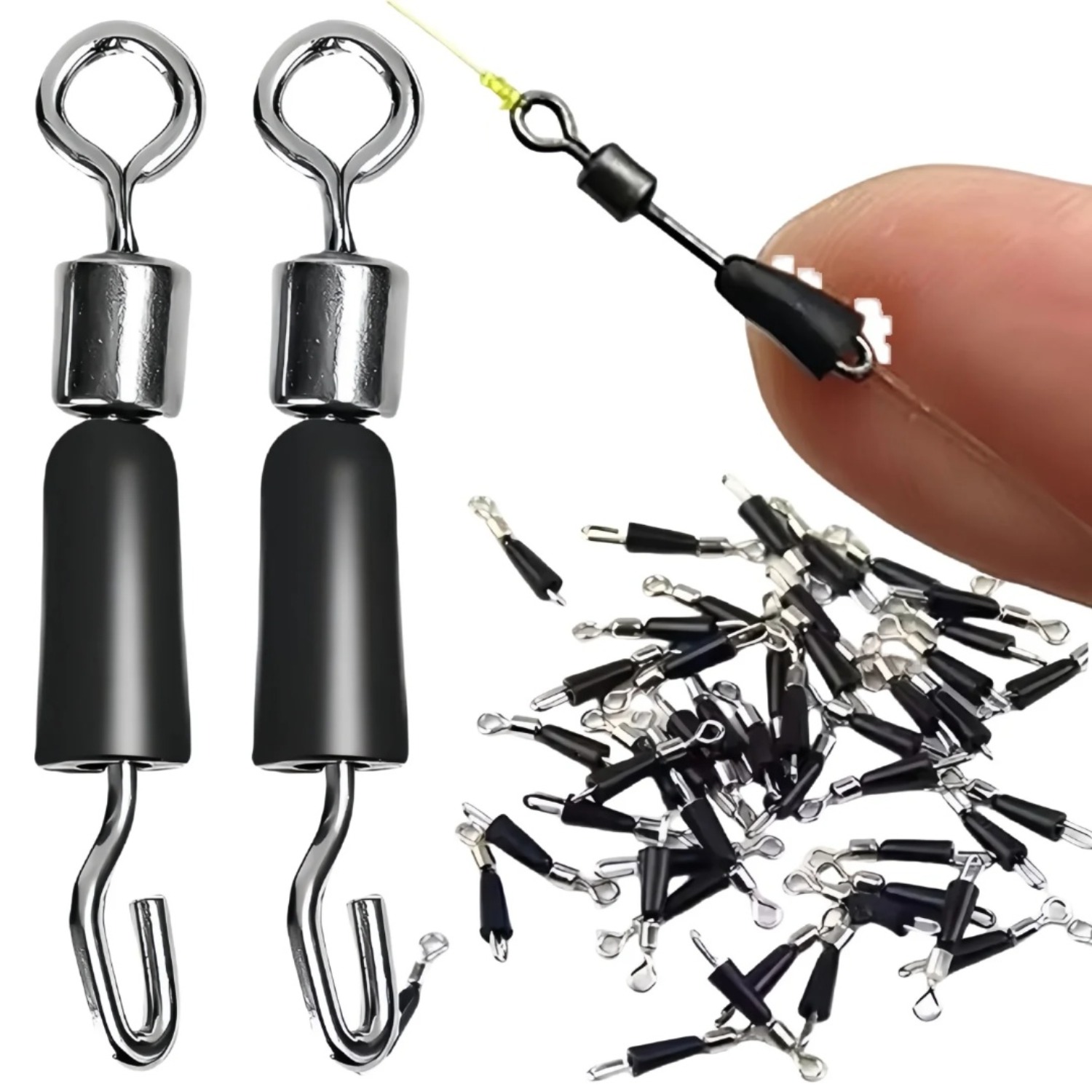 50 Pezzi Girelle a Sgancio Rap - Fishing Hook Stainless Steel recensione e prezzo