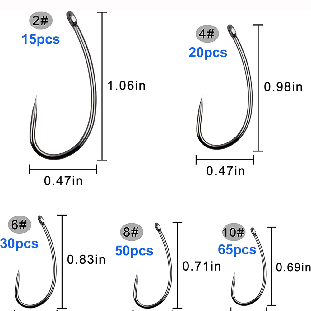 180PCS ami da pesca senza ardi - Fishing Hook Barbless recensione e prezzo