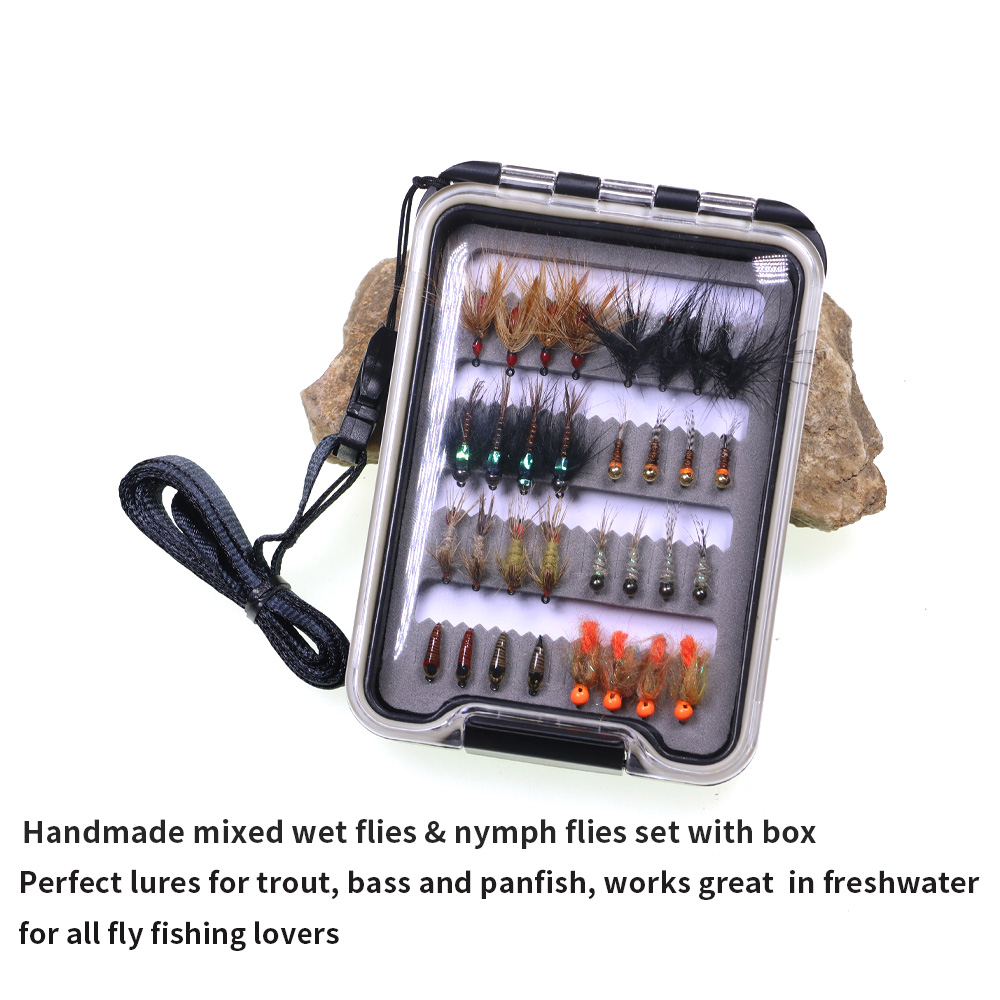 Kit di 32 Mosche Artificiali p - Fishing Hook Barbless recensione e prezzo