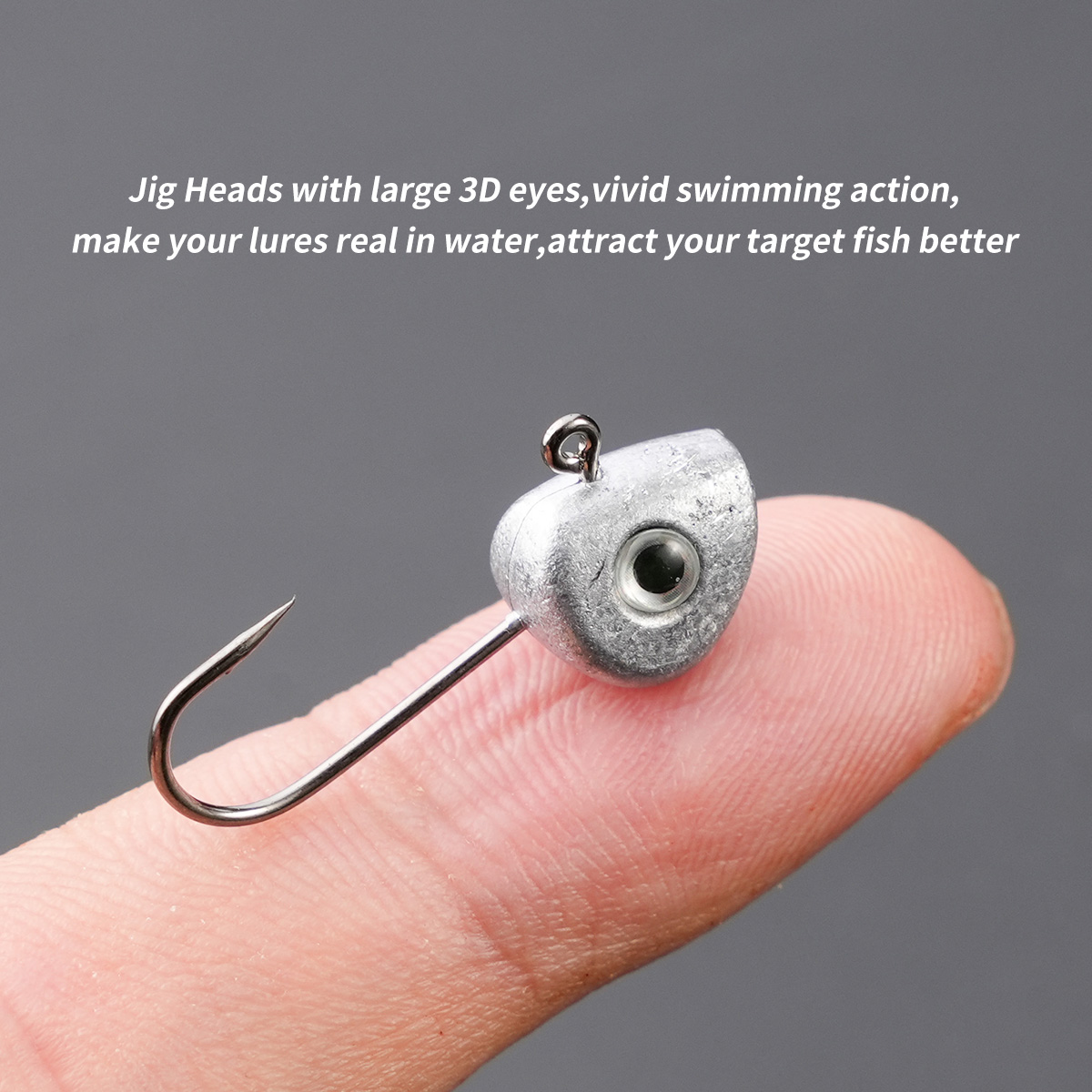 10 pz Mini Jig Testa Gancio 3D - Fishing Hook Offset recensione e prezzo