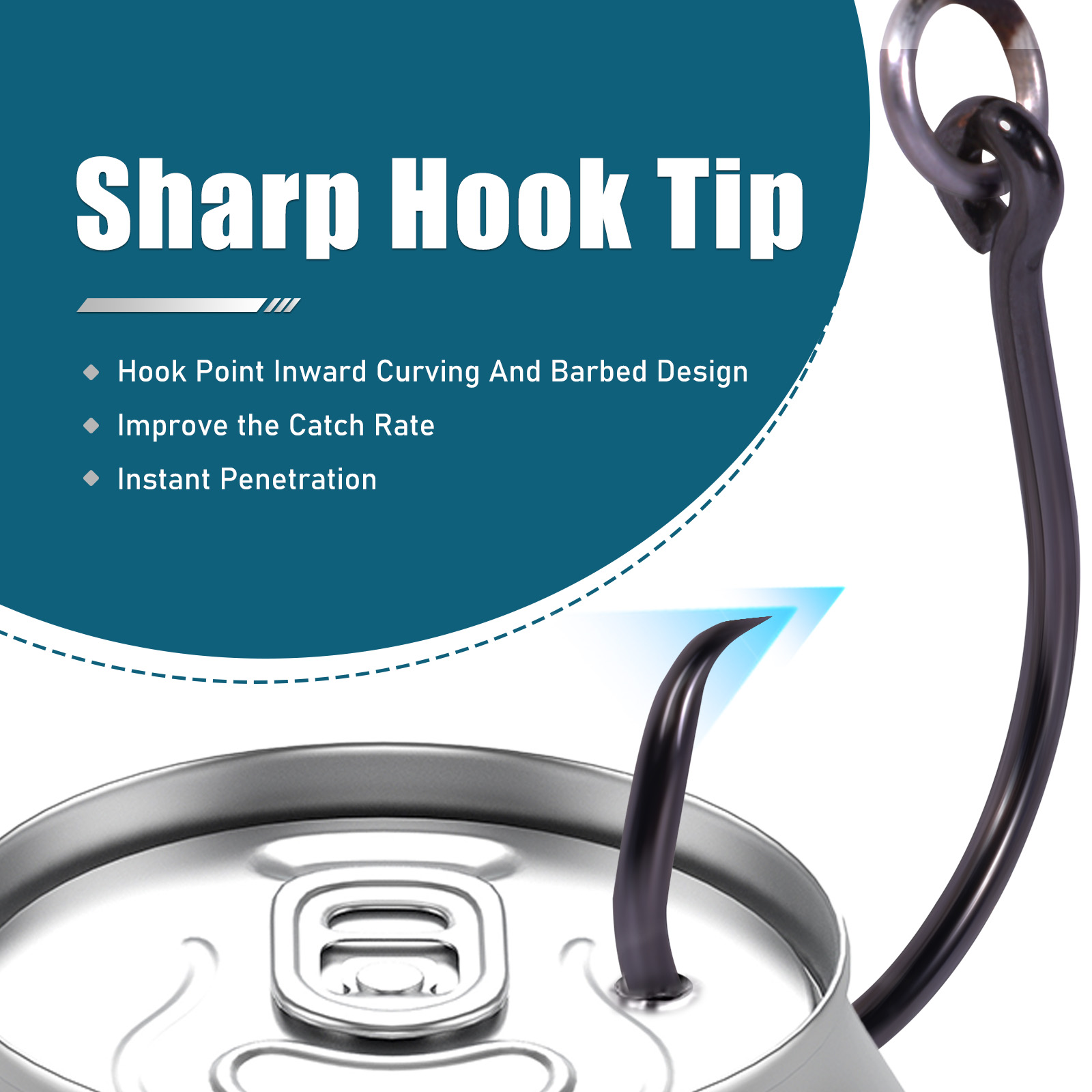 Ami circolari da 9 km da pesca - Fishing Hook Circle recensione e prezzo