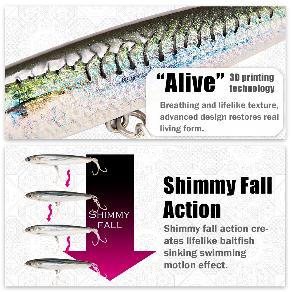 Esca Artificiale Affondante B& - Fishing Hook Treble recensione e prezzo