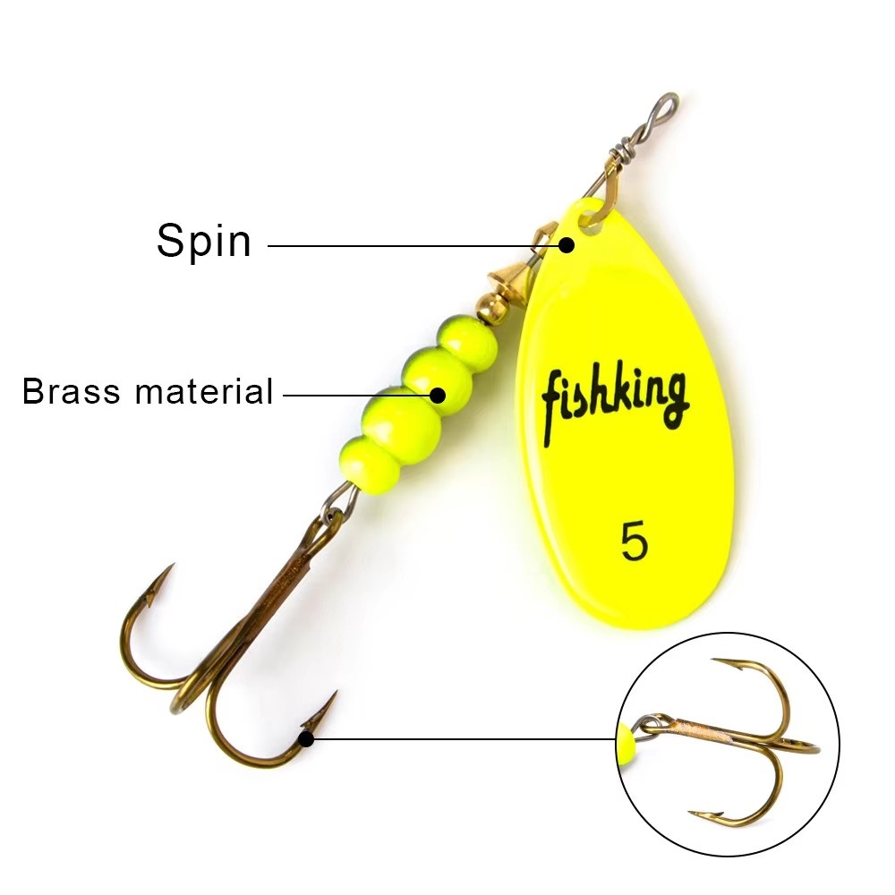 NGB Spinner Bait 3.9g 4.6g 7.4 - Fishing Hook Treble recensione e prezzo