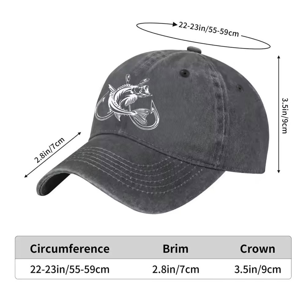 Cappellino da Baseball Vintage - Fishing Hook Size recensione e prezzo