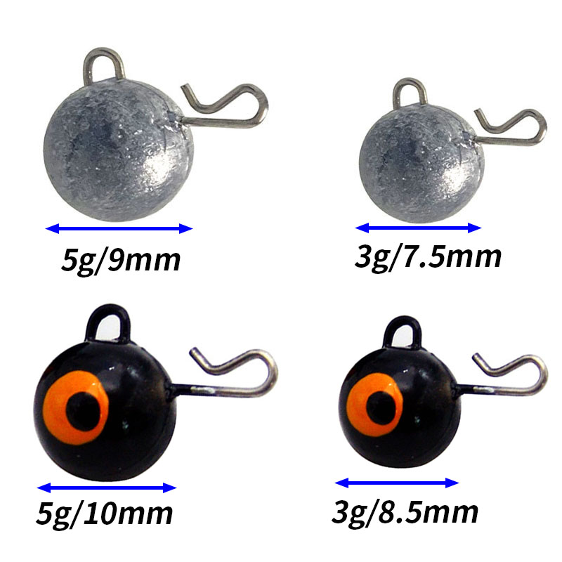 5 pezzi di pesi da pesca zavor - Fishing Hook Jig recensione e prezzo