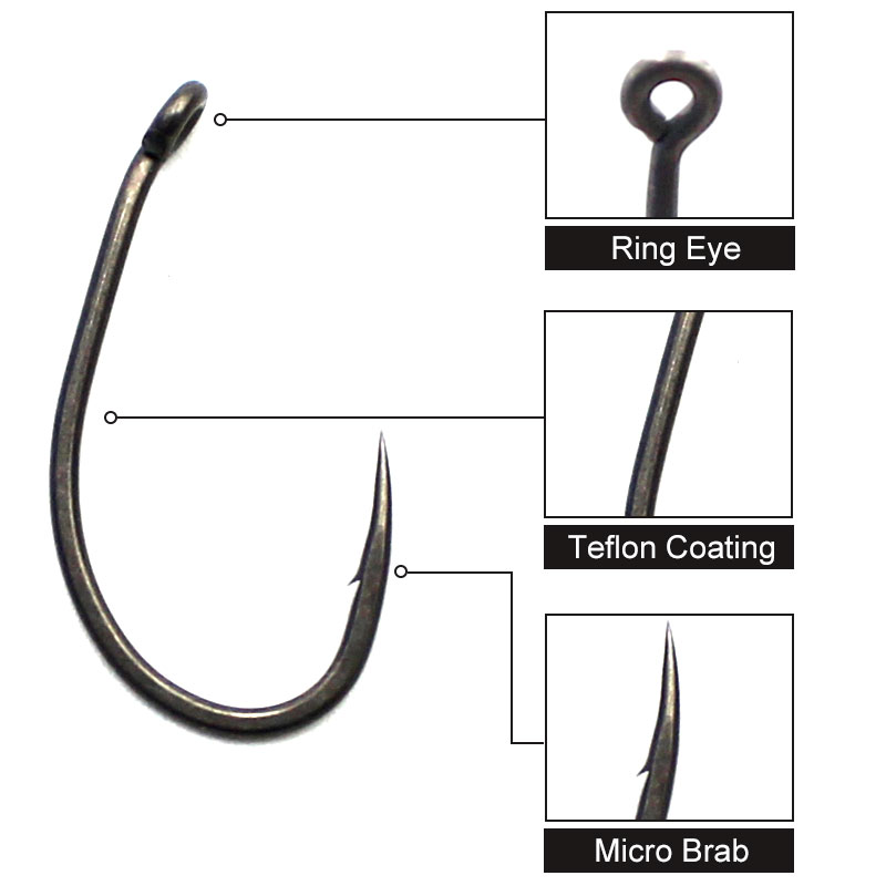 20 pz/lotto pesca alla carpa r - Fishing Hook Assortment recensione e prezzo