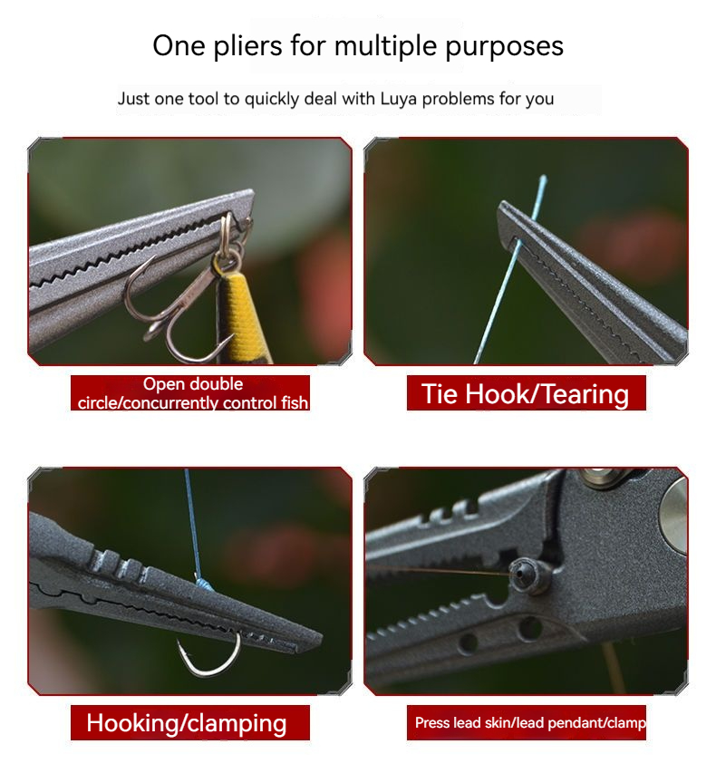 Pinze Luya ad alta precisione  - Fishing Hook Stainless Steel recensione e prezzo