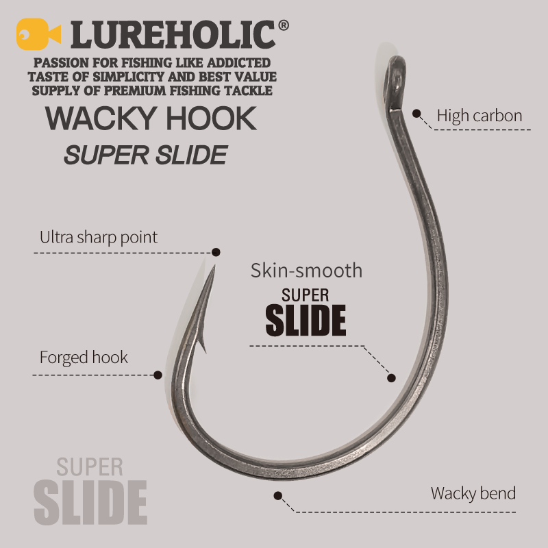 LUREHOLIC PTFE Super Slide Wac - Fishing Hook Assortment recensione e prezzo