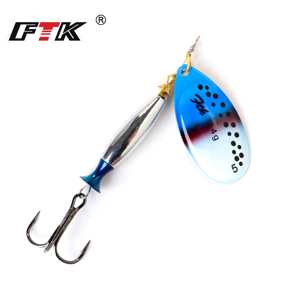 FTK 18g 24g Spinner Bait Cucch - Fishing Hook Treble recensione e prezzo