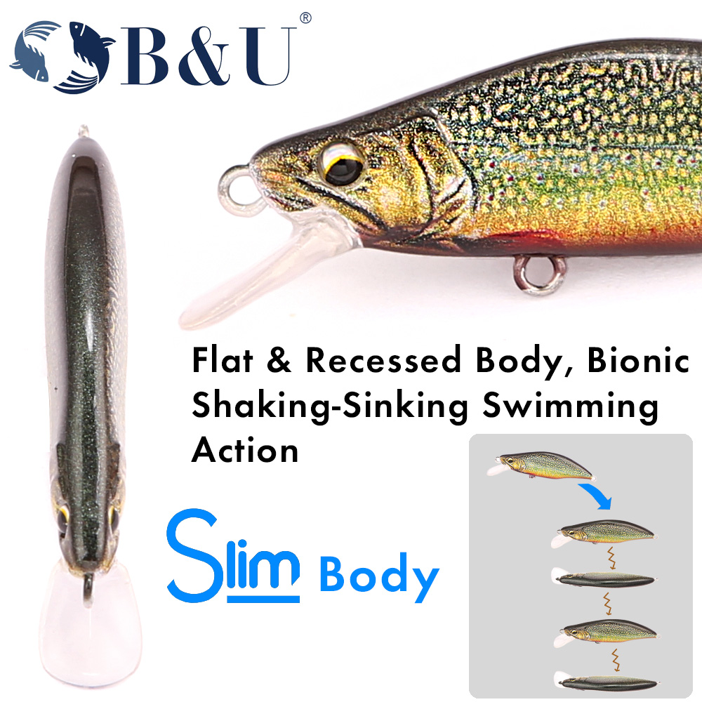 B&U Modello di Trota Esca Dura - Fishing Hook Assortment recensione e prezzo
