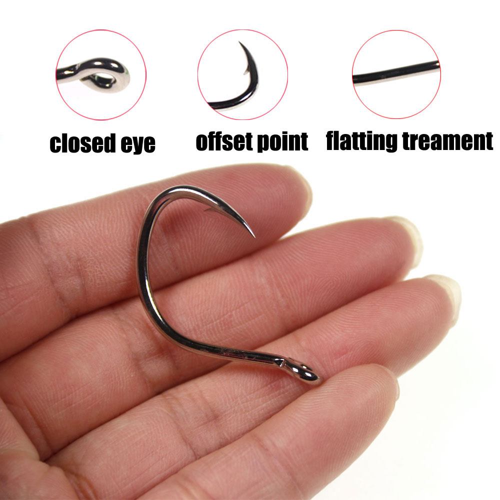 10 pz Luminoso Stagno Placcato - Fishing Hook Stainless Steel recensione e prezzo