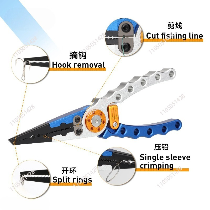 Pinze da Pesca in Alluminio, M - Fishing Hook Remover recensione e prezzo