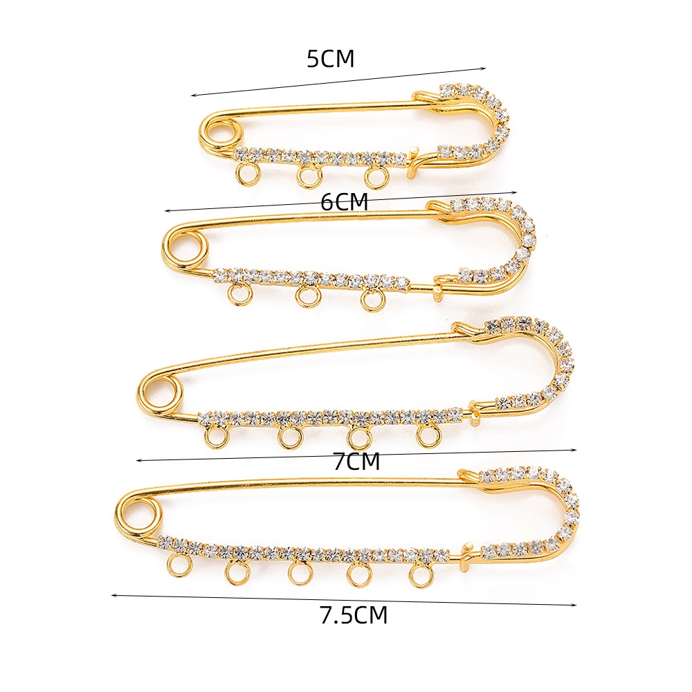 5 pz. Ciondoli con strass, spi - Fishing Hook Size recensione e prezzo