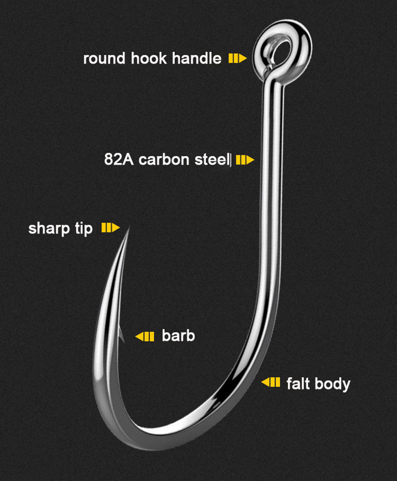 50 pezzi ami da pesca ganci ci - Fishing Hook Circle recensione e prezzo