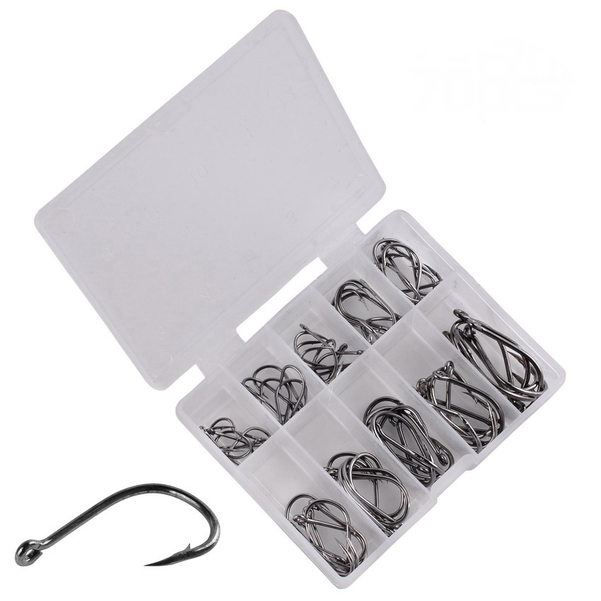 70 pz/scatola Set di ami da Pe - Fishing Hook Circle recensione e prezzo