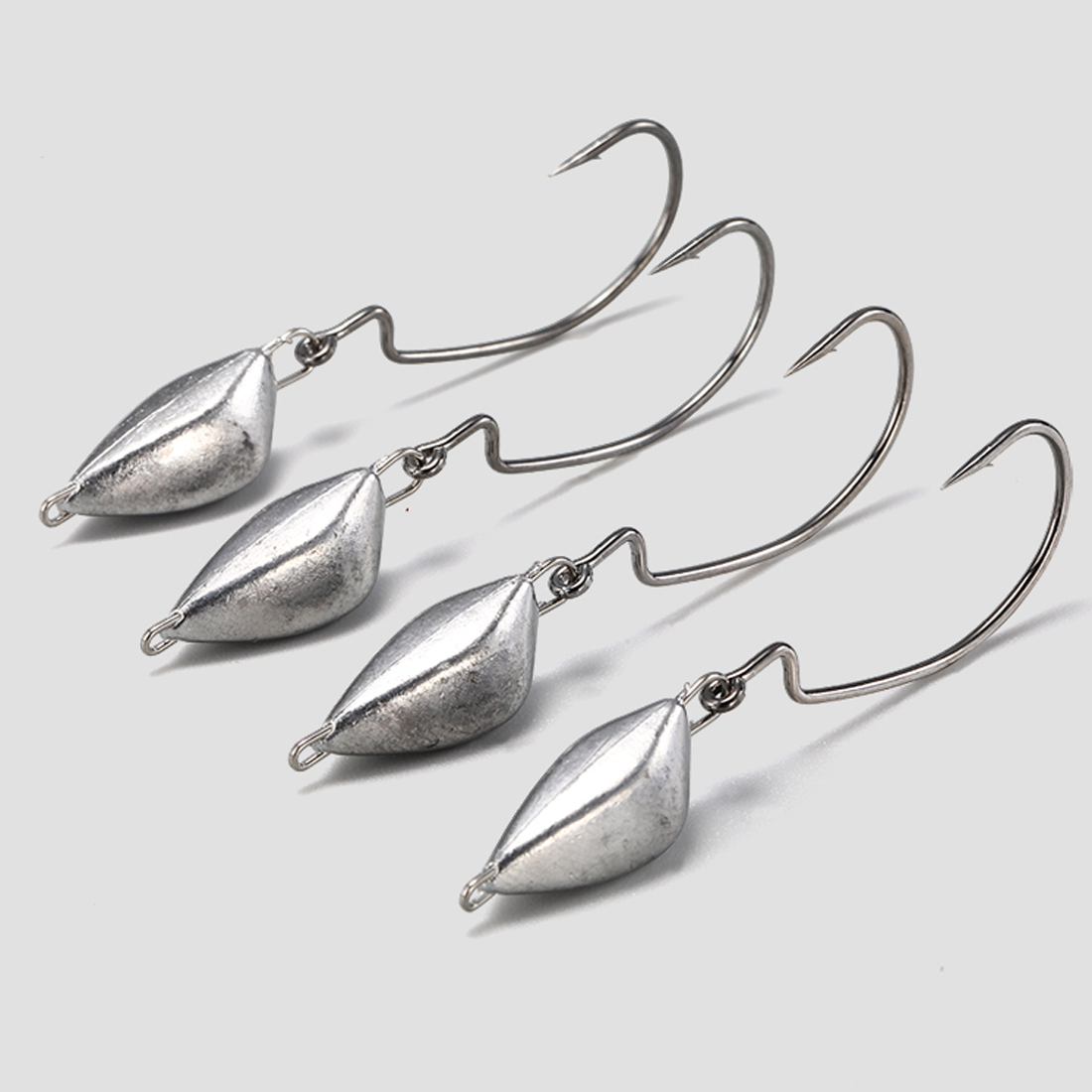 FishTrip 10 pezzi Jig Head amo - Fishing Hook Weedless recensione e prezzo