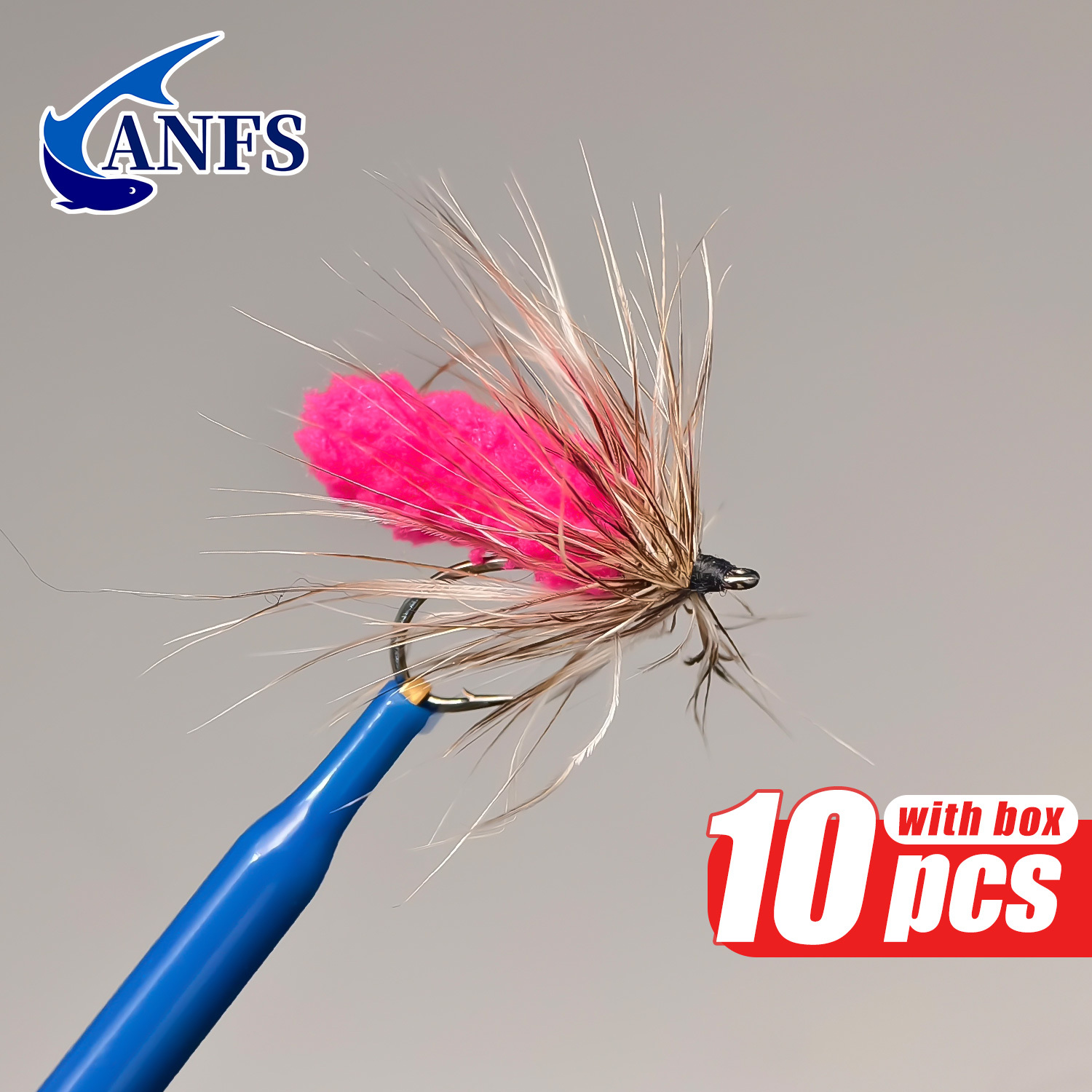 ANFS 10pz Mosche Artificiali M - Fishing Hook Assortment recensione e prezzo