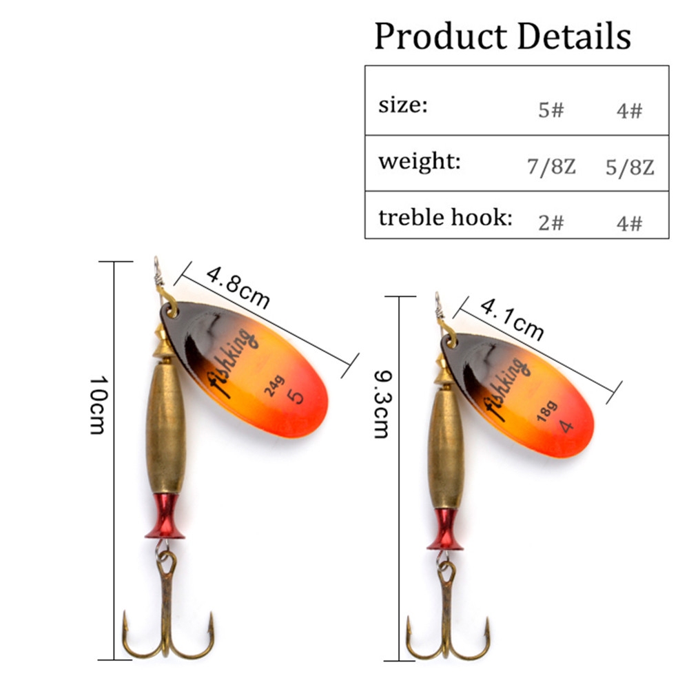 NGB Long Cast Spinner Esca Ric - Fishing Hook Treble recensione e prezzo