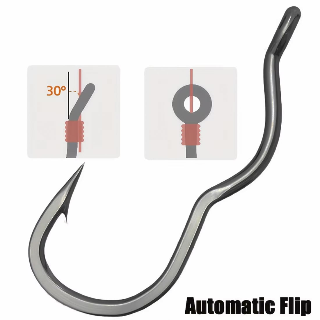50 pezzi durevole vibrazione a - Fishing Hook Circle recensione e prezzo