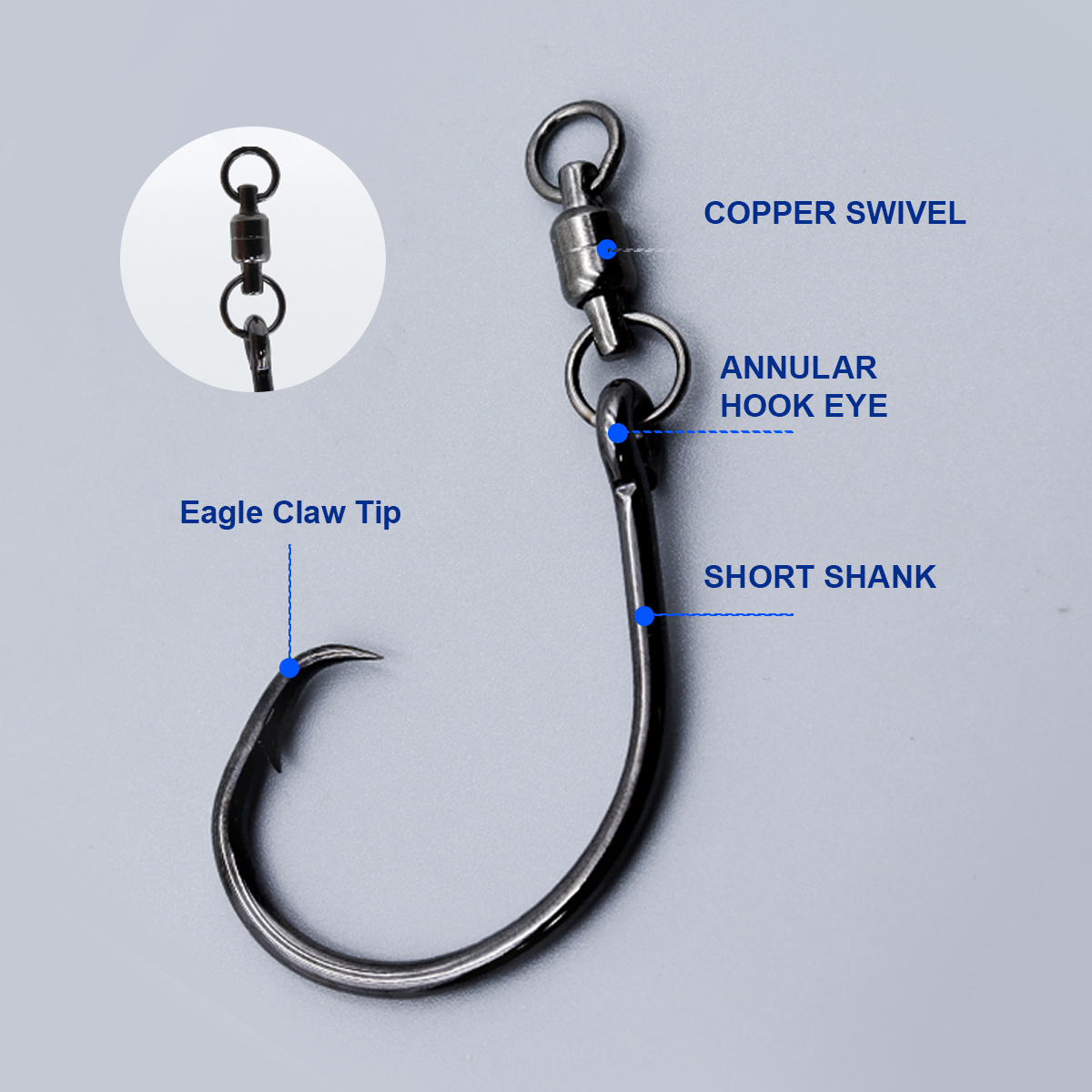 ZYZHE 3/6/9 pezzi Ganci Circol - Fishing Hook Offset recensione e prezzo