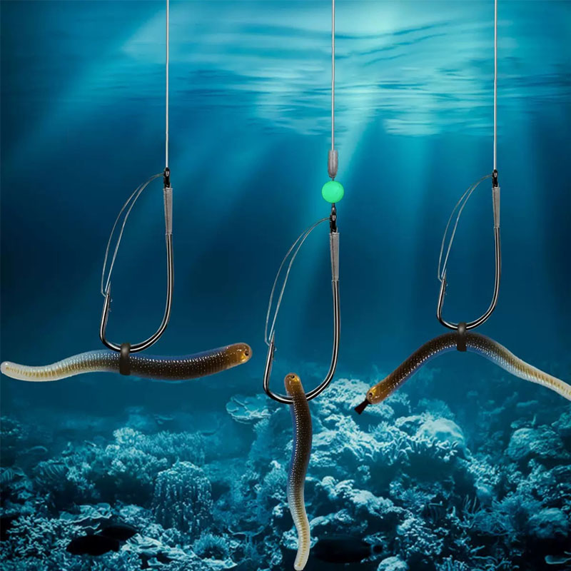 20/40 pezzi ganci a vite senza - Fishing Hook Weedless recensione e prezzo