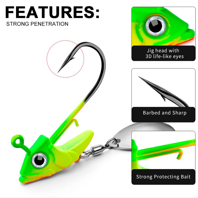 Amo da pesca con testa piombat - Fishing Hook Circle recensione e prezzo