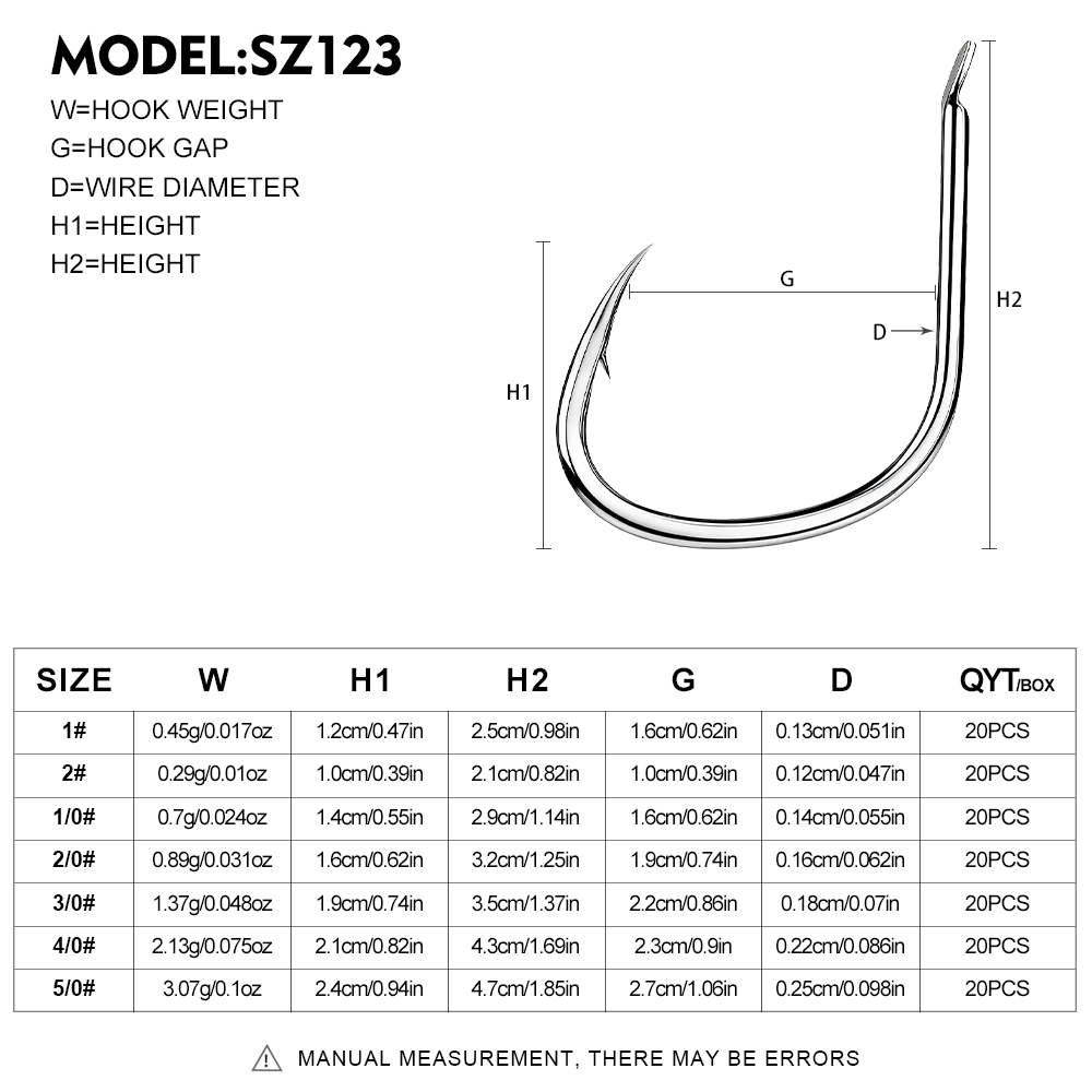 Proberos 20 PEZZI/SCATOLA Ami  - Fishing Hook Circle recensione e prezzo