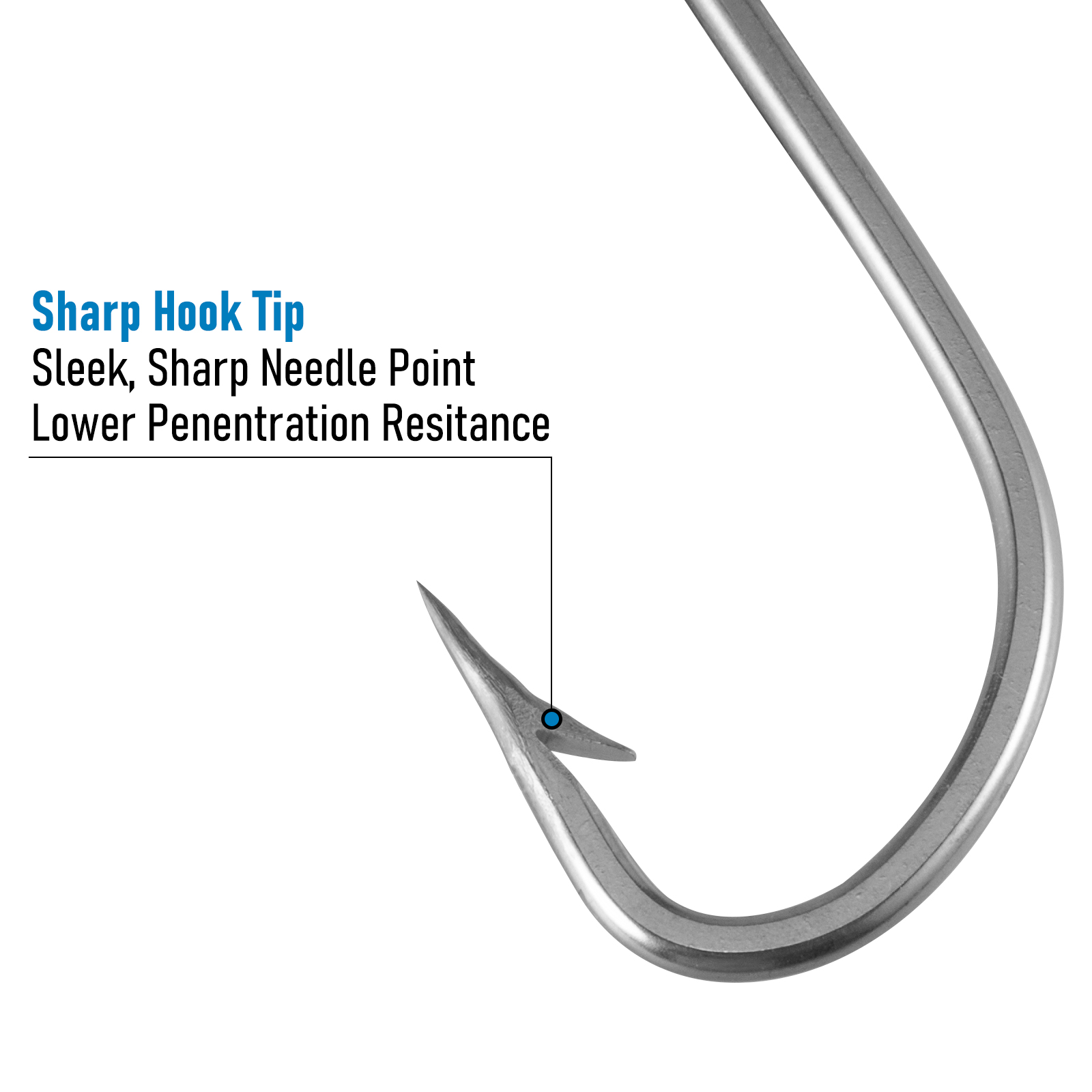1/0-10/0 muslimathook amo da p - Fishing Hook Stainless Steel recensione e prezzo
