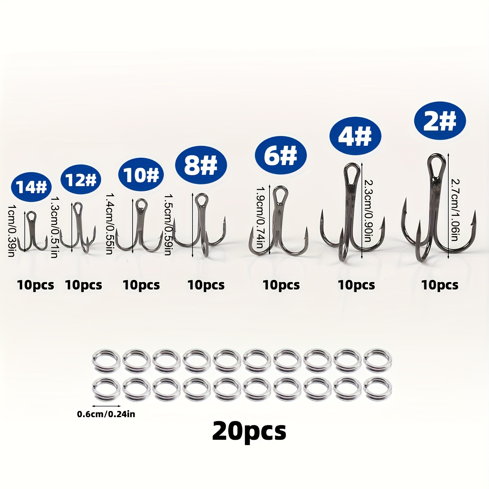 Set da 90 pezzi: Kit di esche  - Fishing Hook Assortment recensione e prezzo