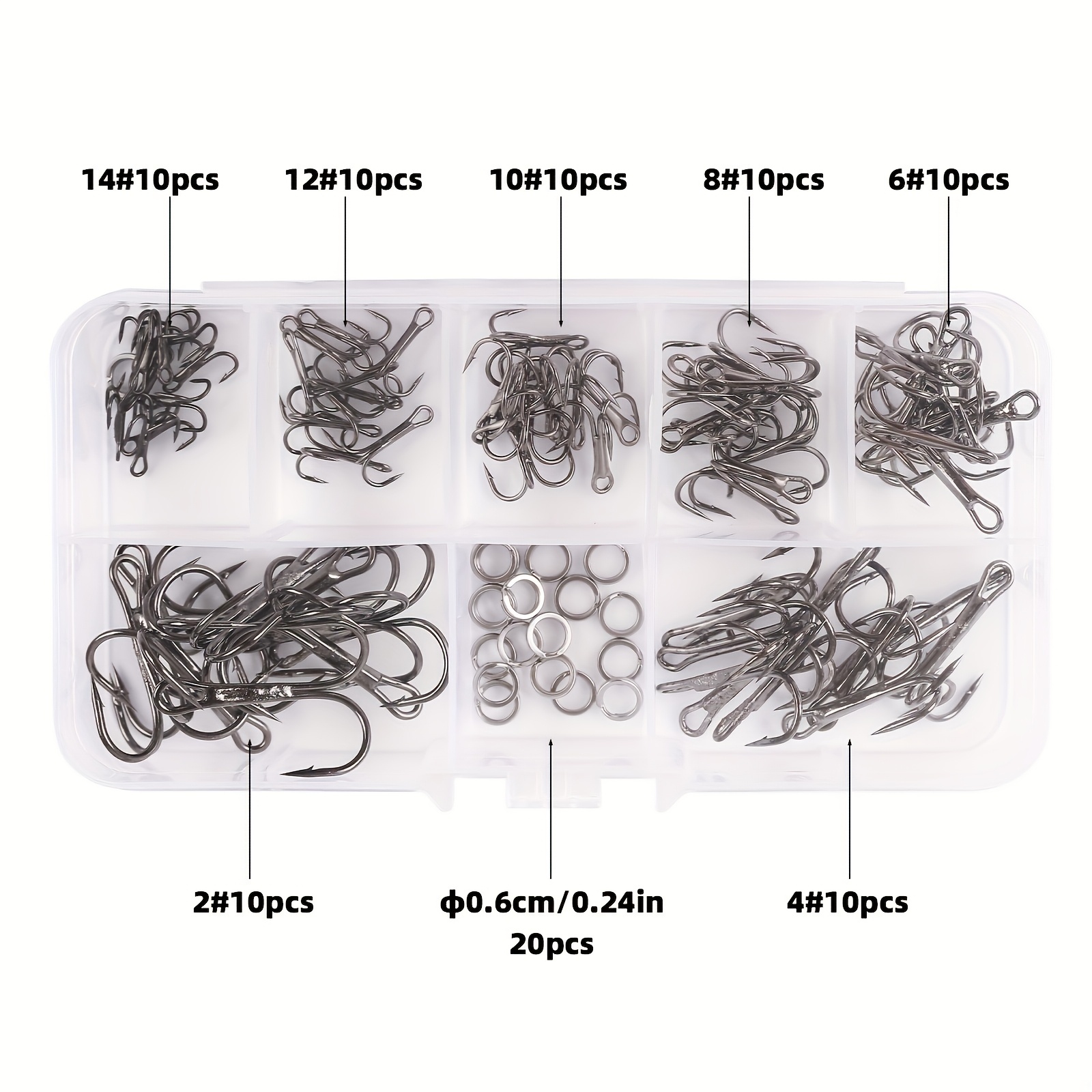 Set da 90 pezzi: Kit di esche  - Fishing Hook Assortment recensione e prezzo
