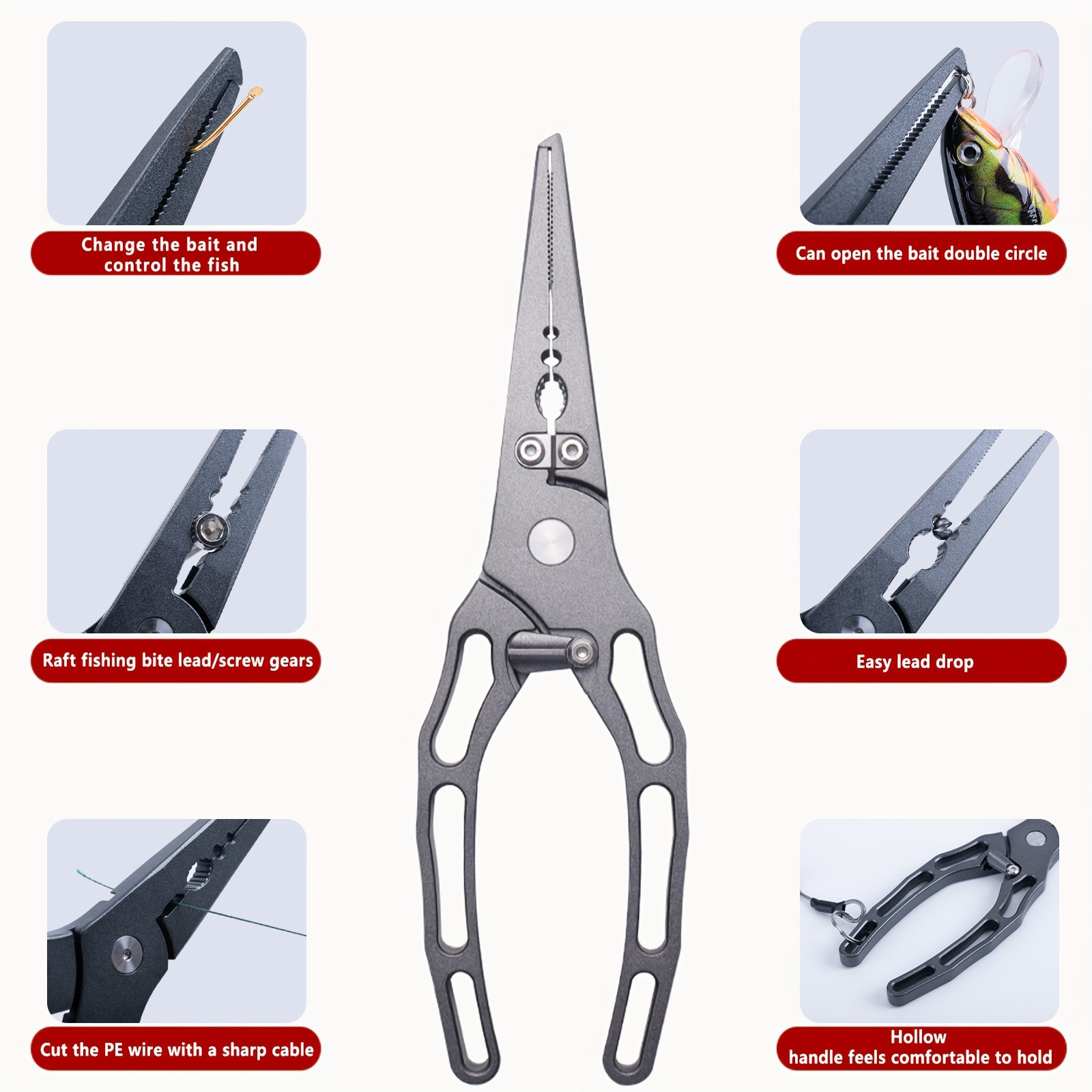 Kit Combinato Pinze da Pesca e - Fishing Hook Remover recensione e prezzo