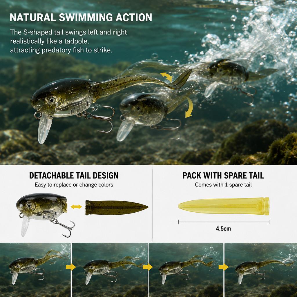 1 esca artificiale rigida a fo - Fishing Hook Treble recensione e prezzo